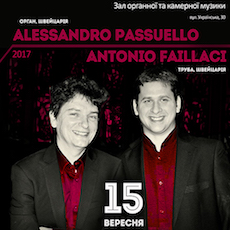 Концерт Alessandro Passuello та Antonio Faillaci